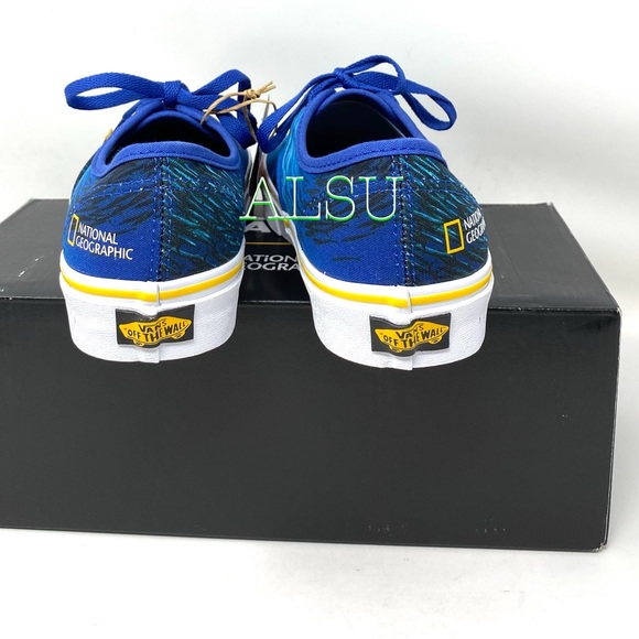💖MEGA SALE💖VANS National Geographic Shoes Era Blue Women's 5.5 | 6 VN0A2Z5I002 - Picture 6 of 12